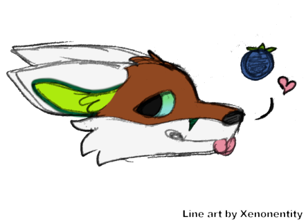 Love Blueberry headshot by Xenonentity